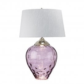 SAMARA Large Table Lamp in Plum