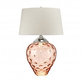 SAMARA Large Table Lamp in Salmon