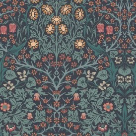 SAMPLE - Blackthorn Navy Blue Wallpaper