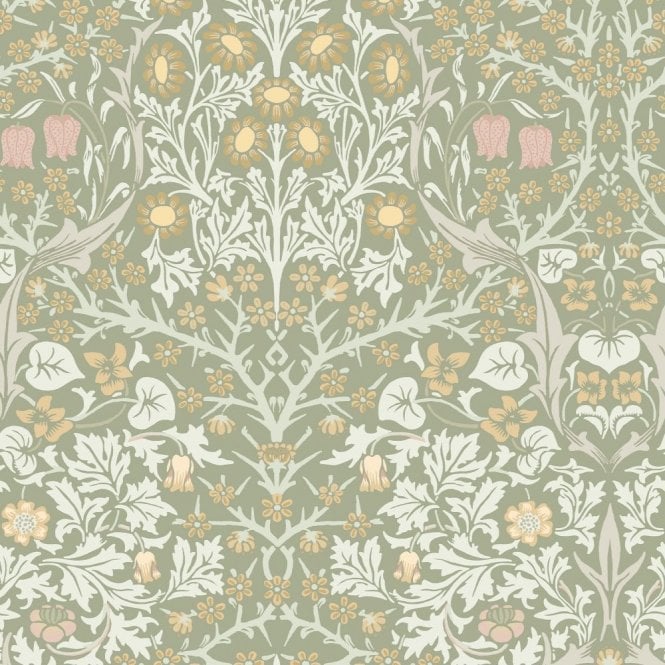 SAMPLE - Blackthorn Sage Green Wallpaper