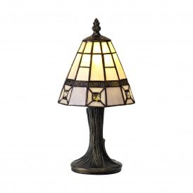 SIAN Small Table Lamp Geometric Tiffany Lamp