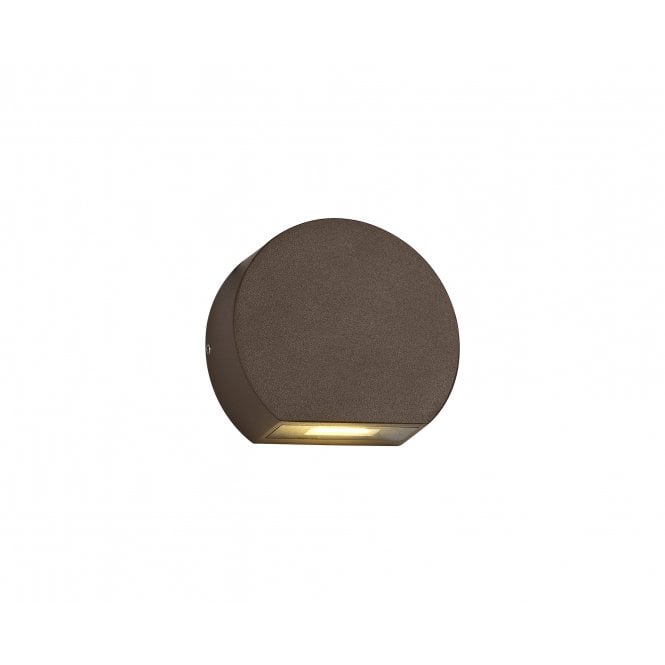 SOFIA 1 Light Outdoor Wall Dark Brown