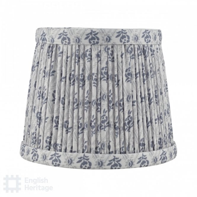St John Street Grey Cotton Empire Shade 14cm