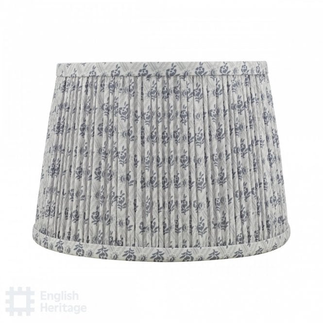 St John Street Grey Cotton Empire Shade 25.5cm