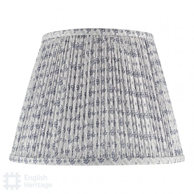 St John Street Grey Cotton Empire Shade 35cm