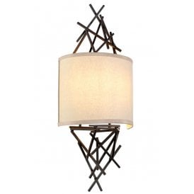 TAIKO 2 Light Wall Light in Olde Bronze