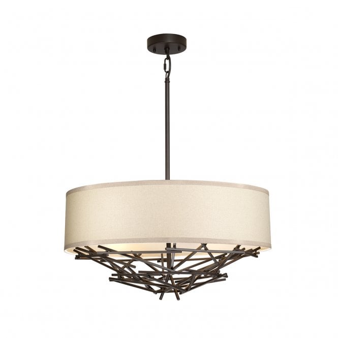 TAIKO 4 Light Pendant in Olde Bronze