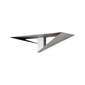 TAMIKA Triangular Style LED Wall Light | Silver Painted