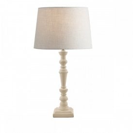 Laura Ashley vintage wooden table lamp