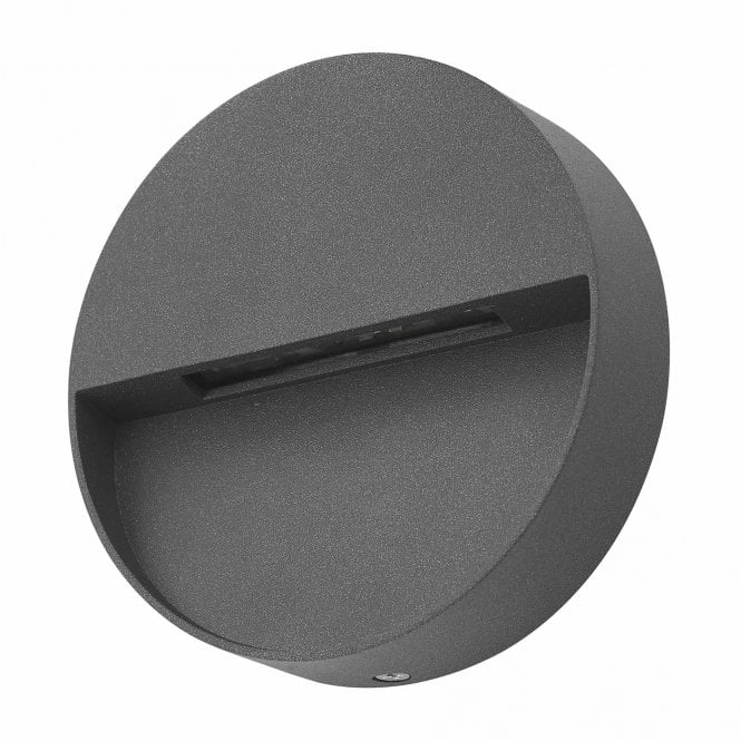 UGO 1 Outdoor Wall Light | Square Eyelid Design | Anthracite | IP65 LED