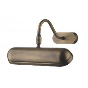 VELDA Single Wall Picture Light | Antique Brass