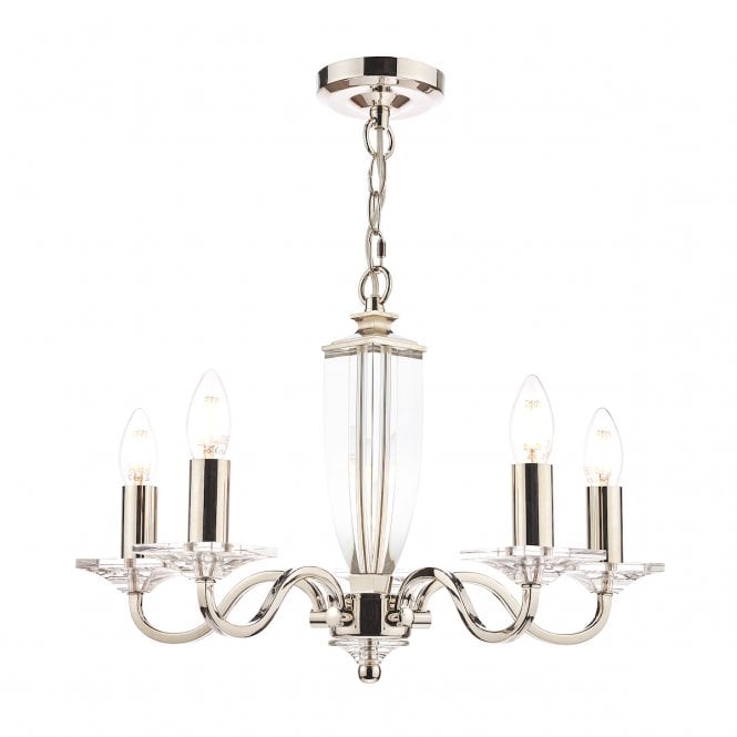 VIENNA 3 Light Flush Soft Brass Crystal