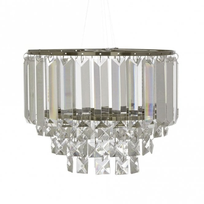 VIENNA Easy Fit Shade Antique Brass Glass