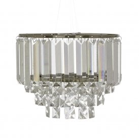 VIENNA Easy Fit Shade Antique Brass Glass