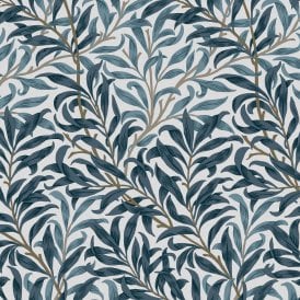 Willow Bough White & Blues Blue Wallpaper