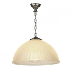 YEATS 1 Light Large Pendant Pewter